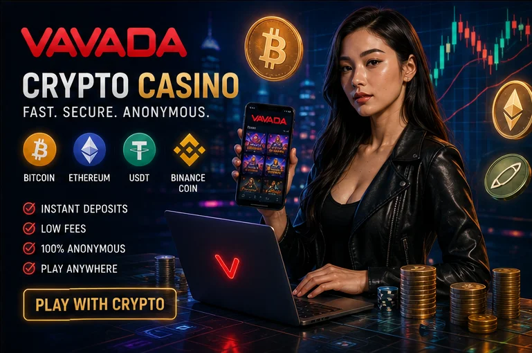 Vavada Casino sucelje prikazano na desktop i mobilnom zaslonu